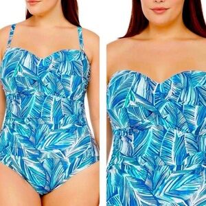 NWT LaBlanca one piece Tummy control Swimsuit sz 16W